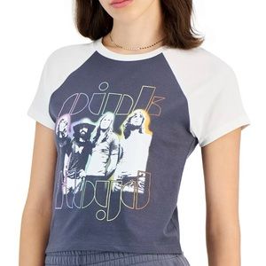 NEW Pink Floyd gray casual baseball tee